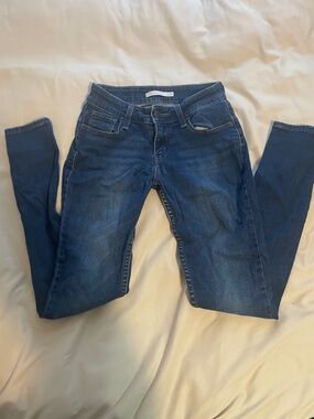 Levi's Women's Dark Indigo Skinny Jeans